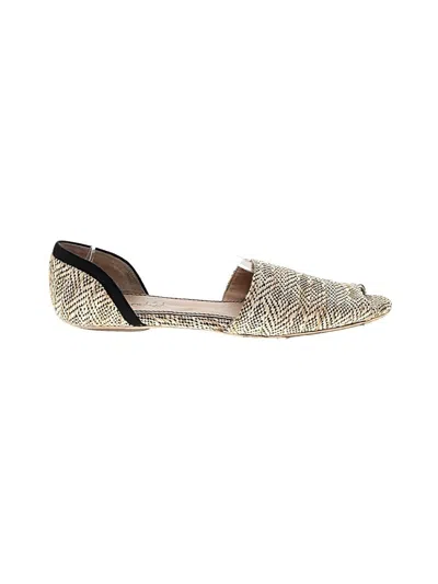 Pre-owned Splendid Flats In Gold