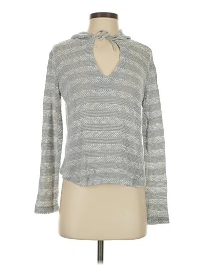 Pre-owned Splendid Fleece Jacket In Gray