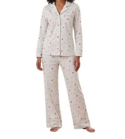 Splendid Flora Pillowsoft Sleep Set In Brunch Print In Multi