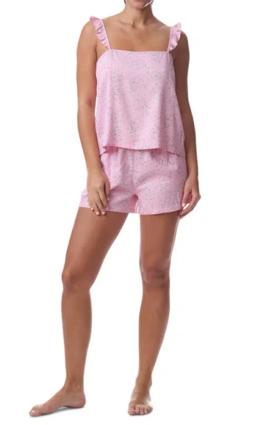 Splendid Floral Short Pajamas In Whisper Floral