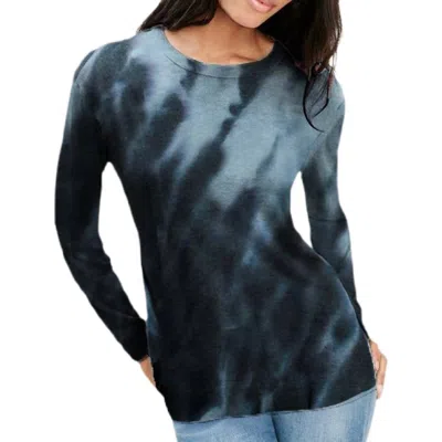 Splendid Flynn Sweater In Dusty Blue In Multi