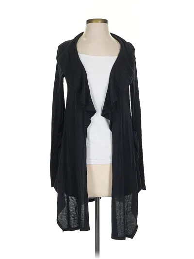 Pre-owned Splendid For Lucy Cardigan Sweater In Black