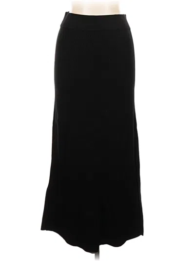 Pre-owned Splendid Formal Skirt In Black