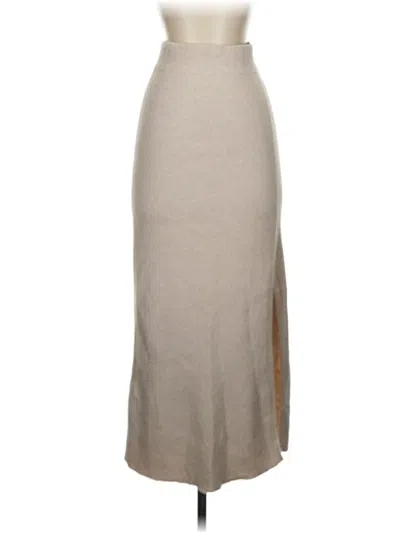 Pre-owned Splendid Formal Skirt In Brown