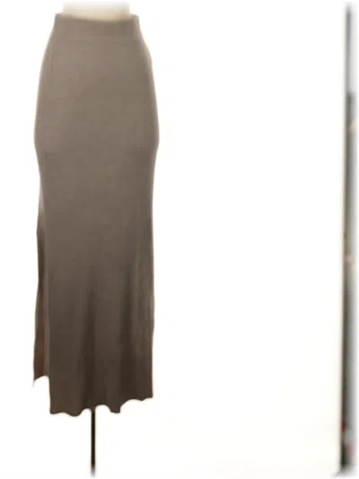 Pre-owned Splendid Formal Skirt In Brown