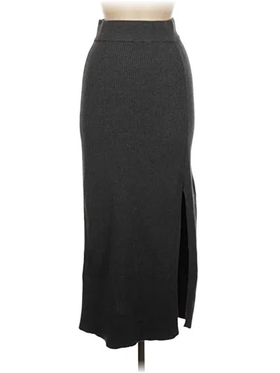Pre-owned Splendid Formal Skirt In Gray