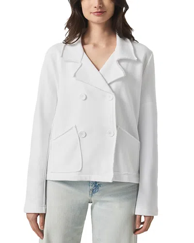 SPLENDID FRENCH TERRY DOUBLE BREASTED BLAZER