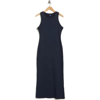 Splendid French Terry Midi Dress In Blue
