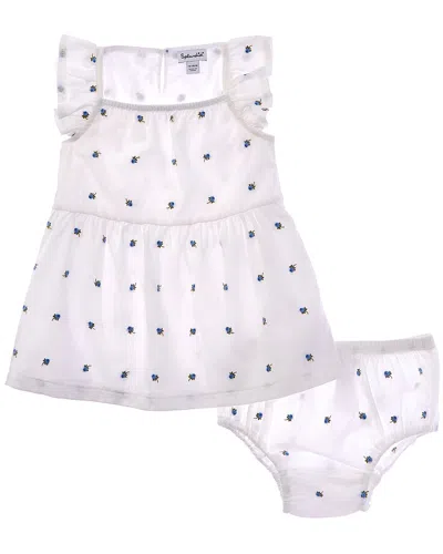 Splendid Kids' Fresh Floral Dress In White