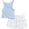 Splendid Fresh Floral Tank & Shorts Set In Multi