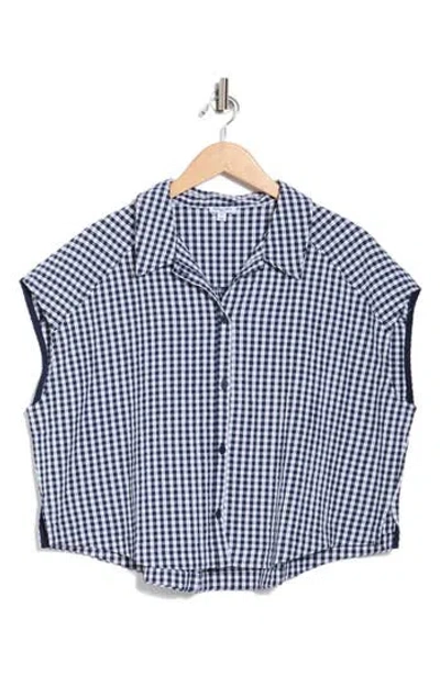 Splendid Gabby Gingham Shirt In Multi