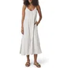 Splendid Gabrielle Mixed Stripe Sundress In White