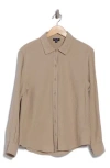 Splendid Gauze Button-up Shirt