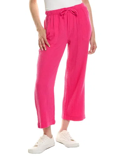 Splendid Gauze Pant In Red