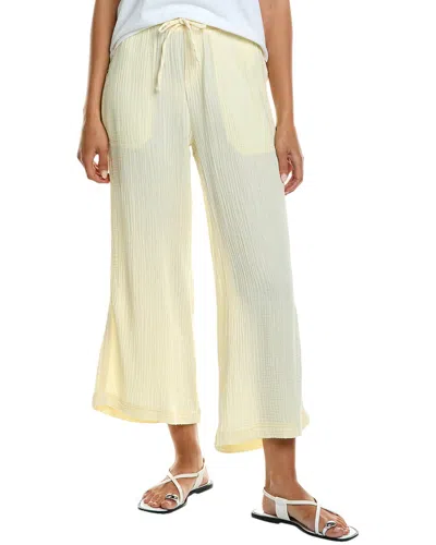 Splendid Gauze Pant In Yellow