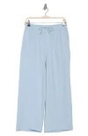 Splendid Gauze Pants In Bleached Indigo