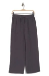 Splendid Gauze Pants In Heather Charcoal