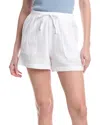 Splendid Gauze Short In White