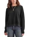 Splendid Georgie Lace Trim Pullover Sweater In Multi