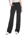 Splendid Georgie Rib Long Cashmere-blend Pant In Black