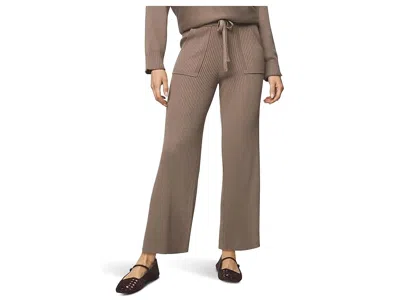 Splendid Georgie Rib Pants In Brown