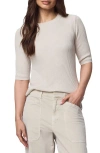 Splendid Georgie Rib Sweater In Neutral
