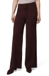 Splendid Georgie Sweater Pants In Burgundy