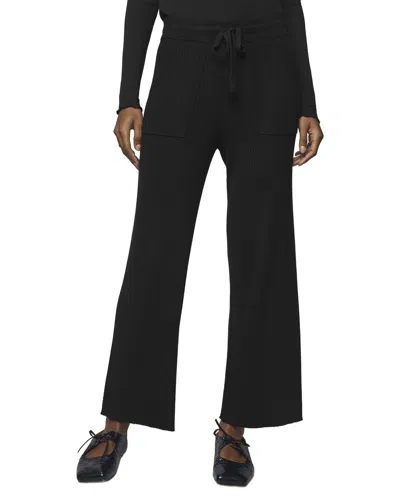 Splendid Georgie Sweater Rib Pant In Black