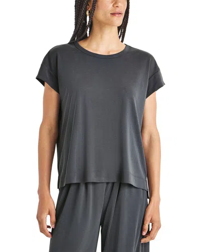 Splendid Giada Sandwash T-shirt In Grey