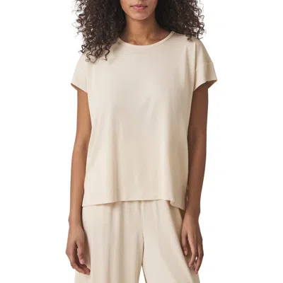 Splendid Giada Sandwash T-shirt In Neutral