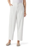 Splendid Gianna Drawstring Straight Leg Pants In White