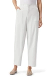 Splendid Gianna Drawstring Straight Leg Pants In White