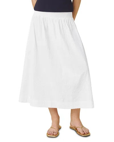 Splendid Gigi Midi Skirt In White