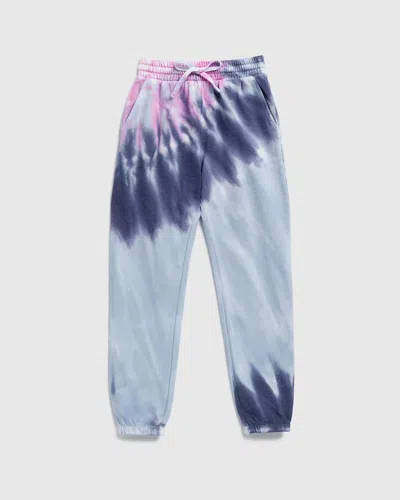 Splendid Kids' Girl's Blooming Tie Dye Jogger In Tie-dye In Blue