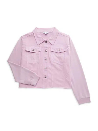 Splendid Kids' Girl's Peony Twill Button Front Jacket