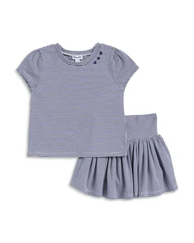Splendid Girls' Berry Bliss Top & Skirt Set - Little Kid In Blue