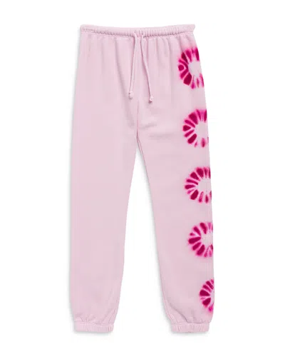 Splendid Girls' Bloom Tie Dye Jogger Pants - Big Kid In Primrose
