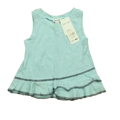 Splendid Kids' Girls Blue Tank Top In Green