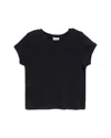 Splendid Girls' Cap Sleeve Tee - Big Kid In Black