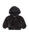 Splendid Girls' Cheetah Girl Faux Fur Jacket - Baby In Animal Print