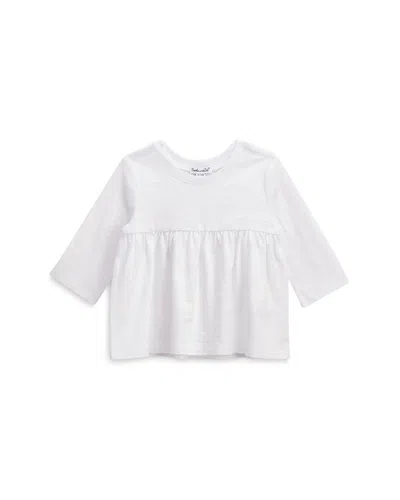 Splendid Girls' Long Sleeve Tee - Baby In White