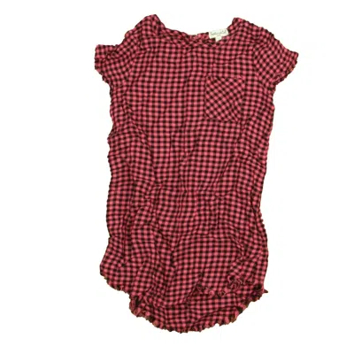 Splendid Kids' Girls Pink Black Blouse