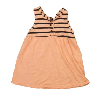 Splendid Kids' Girls Pink Navy Tank Top In Orange