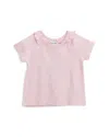 Splendid Girls' Ruffle Tee - Baby In Blush