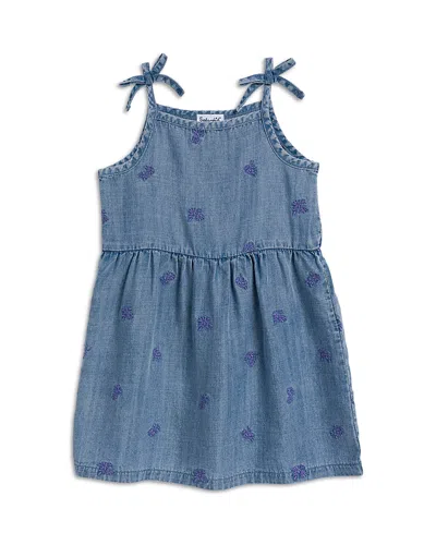 Splendid Girls' Tossed Flower Dress - Little Kid In Bleached Indigo