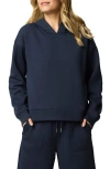 Splendid Goldie Infused Sweatshirt In Blue