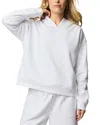Splendid Goldie Infused Sweatshirt In White