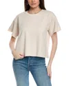 Splendid Goldie Infused Sweatshirt In White