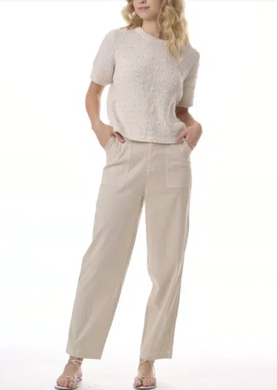 Splendid Good Fortune Pant In Moonstone In White
