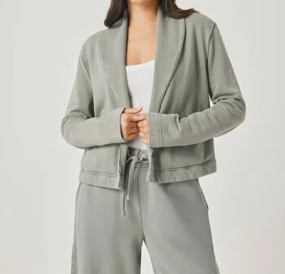 Splendid Greta Terry Blazer In Eucalyptus In Multi